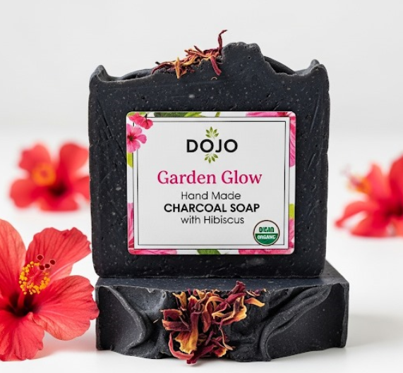 Charcoal with Hibiscus Soap